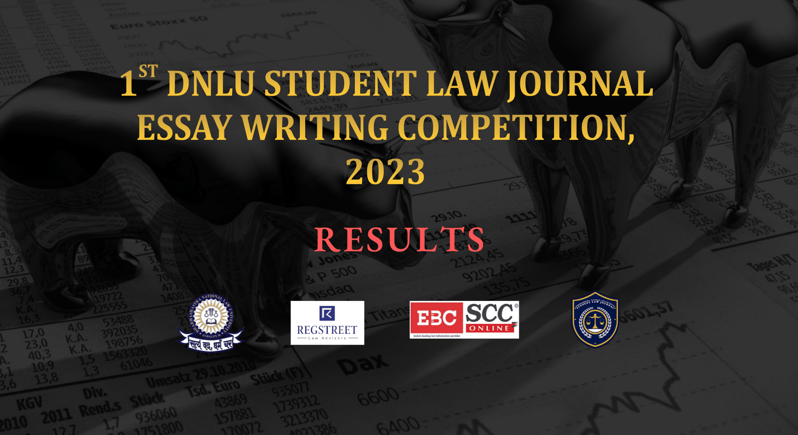 Results: 1st DNLU SLJ Essay Writing Competition, 2023
