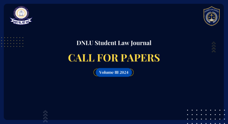 DNLU-SLJ Call for Papers – Volume III (2024)