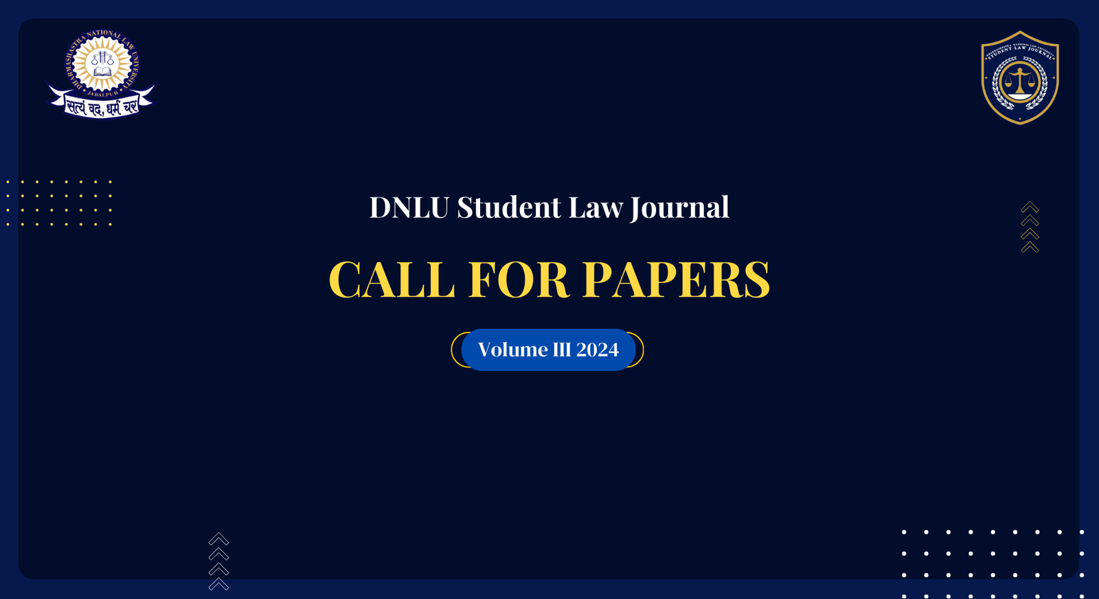 DNLU-SLJ Call for Papers – Volume III (2024)