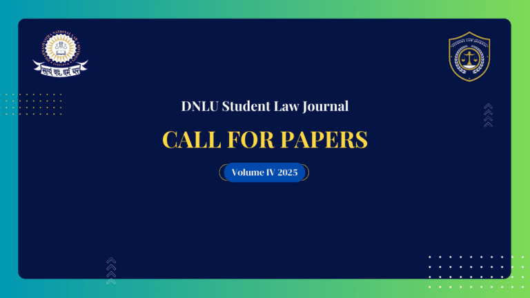 DNLU-SLJ Call for Papers – Volume IV (2025)